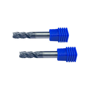 ZCC Carbide CNC <strong>End</strong> <strong>Mill</strong> VPM-4E-D10.0 Concave Convex Milling Cutter Flat Milling Cutter 4-flute Unequal Pitch Flattened <strong>End</strong> <strong>Mill</strong> - Product Image 1