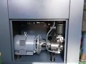 VFD Rotary Screw Air Compressor 230v 10hp 220v 7.5kw 8 Bar 38.5 Cfm Air Compressor Screw Type 500l 10hp
