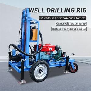 Hongrun แท่นขุดเจาะบ่อน้ำดีเซลขนาดเล็กเครื่องเจาะบ่อน้ำลึกขนาดใหญ่ - Product Image 2