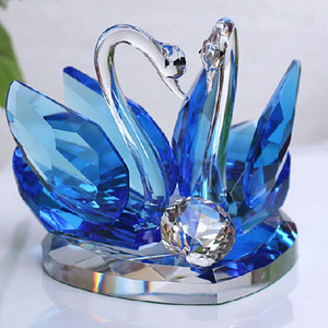 Recuerdo romántico de boda cristal transparente <span class=keywords><strong>pareja</strong></span> Cisne regalos - Product Image 6
