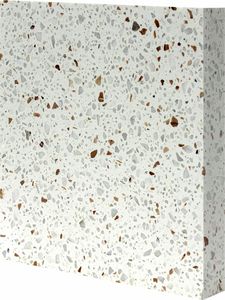 การตกแต่งภายในห้องครัวหลากสีแผ่นท็อปโต๊ะหินเทียม Tile-EW1GR2ซีเมนต์หินขัด - Product Image 3