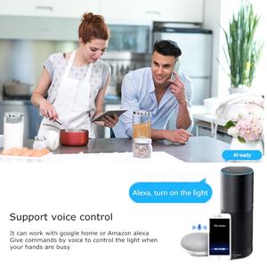 Glomarket-Módulo de interruptor inteligente, interruptor de 1/2/<span class=keywords><strong>3</strong></span>/4 entradas, Tuya, Zigbee /<span class=keywords><strong>WIFI</strong></span>, con Control de voz de <span class=keywords><strong>Google</strong></span> Home y Alexa - Product Image 3