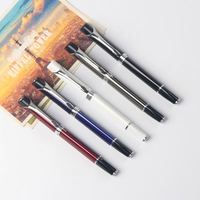 Haute qualité personnalisé stylos à bille en métal stylo en métal triangle stylo boîte cadeau avec logo personnalisé