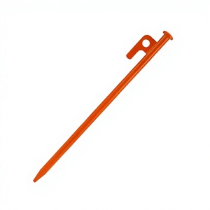 Estacas de acero para tiendas de campaña de 30 cm, estacas de suelo de colores para camping y playa, de grado industrial. - Product Image 2