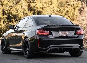 สปอยเลอร์หลังคารถยนต์ คาร์บอนไฟเบอร์แท้ ชุดแต่งสปอยเลอร์หลังสำหรับ BMW ซีรีส์ 2 รุ่น F22 F23 F87 อุปกรณ์ตกแต่งรถยนต์ - Product Image 6
