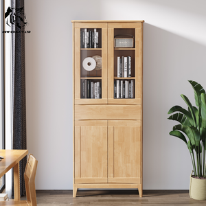 china supplier discount price customize small moq dropshipping <b>bookcase</b> personalized study room furniture wood combined <b>bookcase</b> - Product Image 2