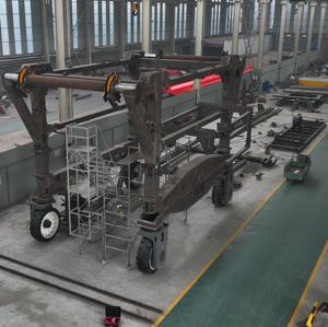 Grue à pneus : levage haute capacité pour la construction et la logistique - Product Image 3