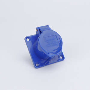 FALIANG 313 IP44 16A Industriesteckdose Wasserdicht Messing 3-polig Blau für Krankenhäuser 220V Verteilung - Product Image 3