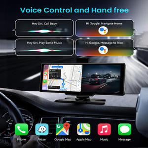 2024 10.26 "xách tay không dây Carplay màn hình với 4K + 1080P sao lưu máy ảnh Bluetooth GPS Navigation Airplay Apple Carplay trang trí - Product Image 6