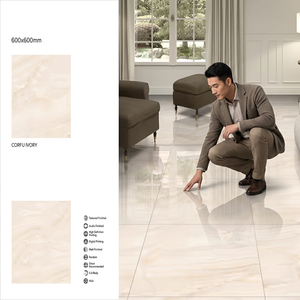 Vistaar Carrara Grey Marble Effect Porcelain Tiles 600x600mm <b>Matte</b> Polished Ceramic <b>Flooring</b> - Product Image 5