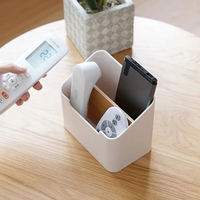 Organisateur de télécommandes, support pour télécommande de télévision, boîte de rangement multifonctionnelle pour table, bureau, chambre à coucher, salon