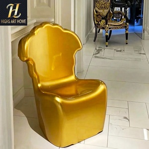 डिजाइनर फ्रैंक मेजेस्टिक लाउंज चेयर मैकरन रंग कला एकल कुर्सी विला लिविंग रूम के लिए लिविंग रूम की कुर्सी - Product Image 4