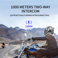 Auriculares para Casco de Motocicleta X5, Impermeables, Inalámbricos, Antiinterferencias, Intercomunicador para Motociclistas