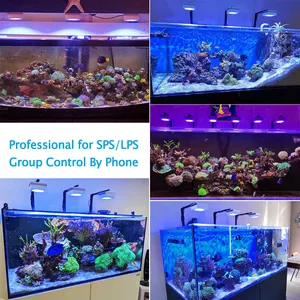 2PCS PopBloom RL90 WiFi Marine Aquarium Lighting Program Saltwater Aquarium Lamp For 80-120cm 36" Reef Coral SPS/LPS Grow Tank