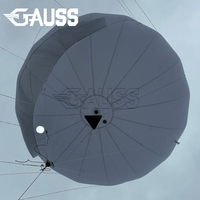 Ballon de surveillance professionnel Aerostat 5,9 m, ballon gonflable de sécurité pour la surveillance aérienne, ballon à l'hélium, charge utile 15 à 20 kg