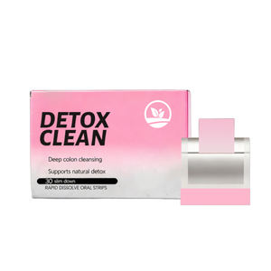 デトックスクリーンスリムダウン経口ストリップ,Garcinia Cambogia & 腸の健康と脂肪抑制のためのセナエキス,30ストリップ - Product Image 1