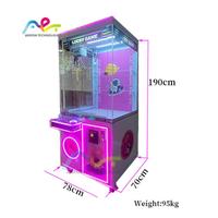 Machine de grue à jouets en gros pour salle de jeux de parc d'attractions