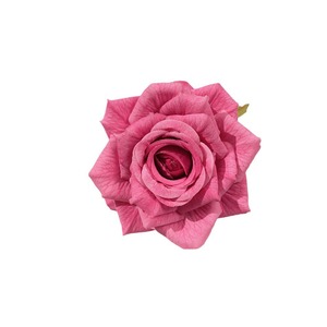 Tête de rose artificielle en soie, fleur pour décoration de mariage, accessoires de photographie en extérieur, décoration intérieure - Product Image 5