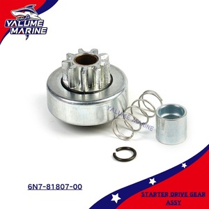 Engrenage de démarreur hors-bord Yamaha 663-81832-00 pour moteur 2 temps 60 70 75 80 85 CV, pièce de rechange - Product Image 5