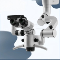 Microscope dentaire loupe d'inspection Microscope chirurgical avec caméra Instrument optique