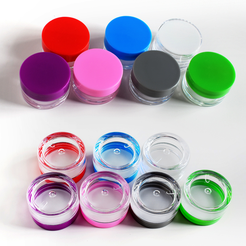 0,5 1oz 2 oz 3oz 5oz 7 унций индивидуальный пластиковый контейнер с толстыми стенками баночка для домашних животных с толстыми стенками Косметические баночки для крема для ухода за кожей