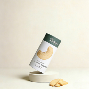 Tubo <span class=keywords><strong>de</strong></span> Papel <span class=keywords><strong>de</strong></span> Grado Alimenticio Personalizado para Galletas Crujientes <span class=keywords><strong>de</strong></span> Anacardo, Tamaño/Impresión Personalizados, Envase Rígido para Refrigerios - Product Image 3