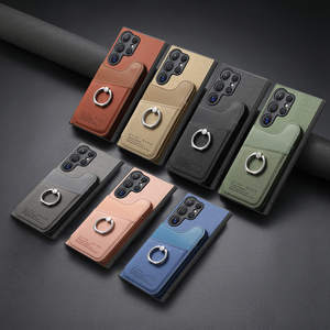 Funda de Teléfono Tipo Cartera de Cuero PU con Ranuras para Tarjetas, Lista para Enviar, para <span class=keywords><strong>Samsung</strong></span> S24 ULTRA S25 FE S21 A55 A16, a Prueba de Golpes - Product Image 6