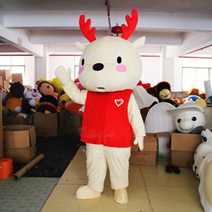 कस्टम हिरण कार्टून शुभंकर पोशाक खेल प्रदर्शन क्लब ब्रांडिंग और स्वयंसेवक पार्टी - Product Image 6