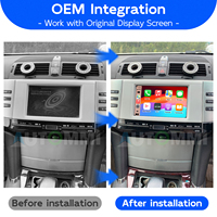 Module de décodage sans fil Apple CarPlay Android Auto, kit d'interface pour Toyota Mark-X GRX120 / 121 / 125 de 2004 à 2007