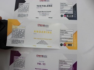 Autocollant d'avertissement d'avertissement d'étiquette auto-adhésive directe d'usine de la Chine - Product Image 4