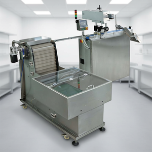 Machine de marquage laser UV automatique pour bouchons de bouteilles BMG avec télécommande, tri intégré, codage, inspection visuelle, rejet et comptage - Product Image 2
