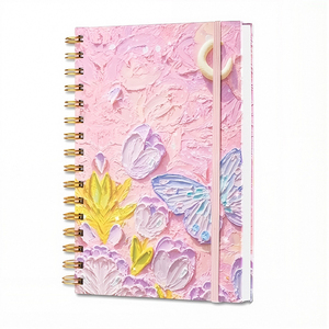 <span class=keywords><strong>Quaderno</strong></span> a Spirale <span class=keywords><strong>A5</strong></span> con Copertina Rigida e Stampa Carina, Taccuino Promozionale Personalizzato - Product Image 1