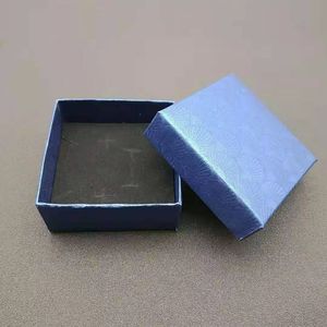 yunnique Jewelry <b>Box</b> Square Paper <b>Gift</b> <b>Box</b> 7.7cmX7.7cmX3.5cm Solid Color Hard Cover Packaging - Product Image 3