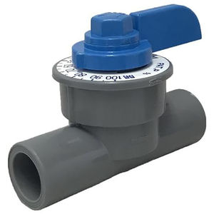 วาล์วควบคุมการไหลแบบ S ชนิดโค้งงอ ขนาด 13A ตัวเรือน PVC น้ำหนักเบา ขนาดกะทัดรัด พร้อมมือจับแบบโค้งงอ - Product Image 1