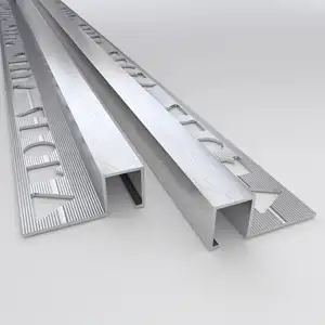 Wholesale Aluminium Flexible Floor Trim Curved Floor Tile Edge Trim For Laminate Flooring Transition Strips