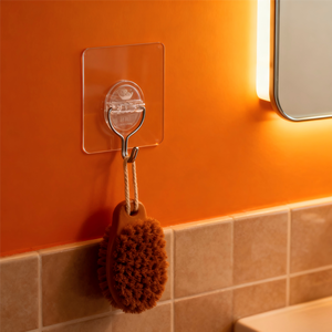Perchas de gancho de pared multifuncionales autoadhesivas personalizadas, doble para el Hogar, baño, puerta de succión autoadhesiva, soporte para macetas - Product Image 6
