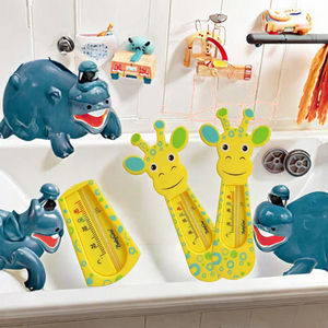 Prodigy Fun thermomètre de bain en forme de girafe Base remplie d'<span class=keywords><strong>huile</strong></span> de sécurité accessoire de salle de bain multifonctionnel pour bébés enfants pot de bain - Product Image 3