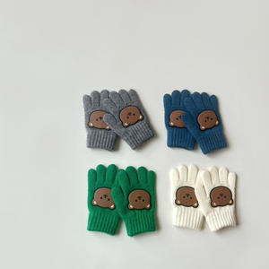 DYMF moda nuevo estilo 3-7 niños al aire libre invierno suave cálido <span class=keywords><strong>guantes</strong></span> de punto niños logotipo personalizado <span class=keywords><strong>guantes</strong></span> de invierno y mitones <span class=keywords><strong>para</strong></span> niños pequeños - Product Image 2