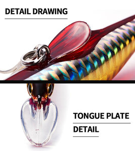 <span class=keywords><strong>Esche</strong></span> da Pesca Minnow Heavy Sinking 120mm 40g Esca <span class=keywords><strong>per</strong></span> Spigola Attrezzatura da Pesca <span class=keywords><strong>per</strong></span> Lanci Lunghi Esca Artificiale <span class=keywords><strong>per</strong></span> Acqua Salata - Product Image 3