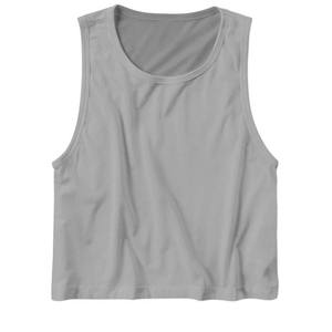 Breathable, <b>Ladies</b> Sleeveless <b>T</b> <b>Shirt</b> Cropped tank Relaxed Fit Lightweight and Soft Cotton Jersey Women <b>T</b> <b>Shirt</b> - Product Image 6