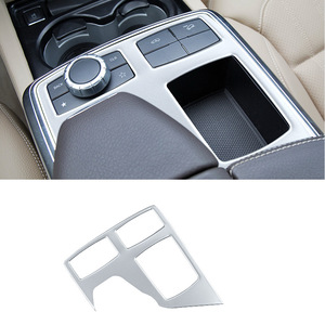 Autocollant adhésif en acier inoxydable pour panneau de console centrale Mercedes-Benz, modification intérieure, pour ML320 350 GL400 450 - Product Image 3