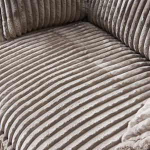 Canapé-lit en flanelle compressée à un siège, pouf, gain de place, canapé paresseux pour salon, chambre d'amis, dortoir, appartement ou chambre à coucher, gris - Product Image 6