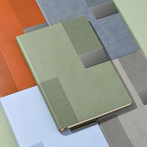 Cuaderno de Cuero PU en Promoción, A5, Precio Económico, con Páginas Rayadas, Punteadas y Cuadrículadas, Impresión en Blanco, Tapa Dura Cosida, Alta Calidad, 100 Hojas - Product Image 3