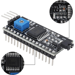 5V 2004 1602 <span class=keywords><strong>LCD</strong></span> hiển thị IIC I2C Adapter IIC giao diện nối tiếp adapter cho Arduino DIY Kit - Product Image 4