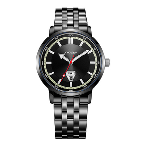 Reloj de Pulsera de Cuarzo para Caballero con Doble Fecha y Correa de Acero Inoxidable - Product Image 6