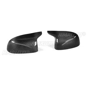 Cubierta de Espejo Retrovisor Lateral de Fibra de Carbono Real para BMW F95 F96 F97 F98 X3M X4M X5M X6M 2019-IN - Product Image 2