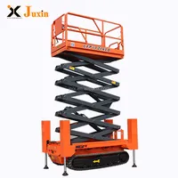Tracked Crawler Mobile Electric Hydraulic Self Propelled Drive Motor Scissor Lift Platform for Sale