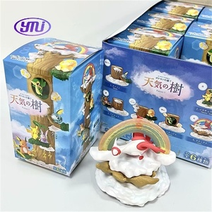 Figura de Manga de 5 estilos Poke Mons Tree Stump Forest Gengar Jigglypuff <span class=keywords><strong>Ivysaur</strong></span> Cyndaquil Charmander PVC Anime Figura Juguetes Muñeca - Product Image 6