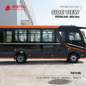 Autobús de Alta Capacidad Foton, 63 y 70 Asientos, Autobús Turístico de Lujo, Diésel, Manual, Volante a la Izquierda, Venta al Por Mayor, Exportación y Suministro - Product Image 3