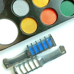 Set <span class=keywords><strong>de</strong></span> Pintura Corporal Fácil <span class=keywords><strong>de</strong></span> Limpiar para Niños <span class=keywords><strong>de</strong></span> <span class=keywords><strong>Amazon</strong></span>, Materiales Pintados a Mano para Fiestas con Peine para el Cabello - Product Image 2